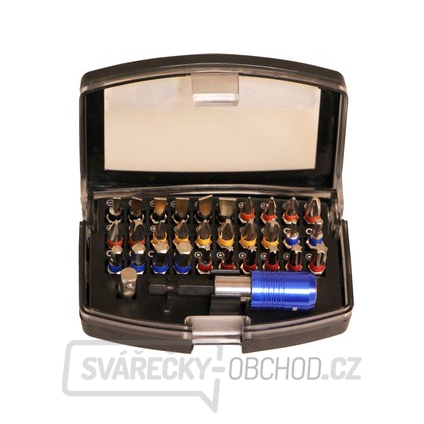 Sada bitů 1/4"  s rychloupínacím držákem bitů - 32ks