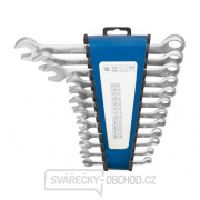 Sada klíčů očkoplochých vyhnutých 12 dílů 6-21mm na držáku gallery main image