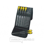 Sada jehlových pilníků s rukojetí v pouzdru - 6ks gallery main image