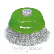 Kartáč hrnkový NEREZ  0.35 mm - 100mm x M14   gallery main image