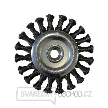 Kartáč okružní copánkový  M14  Fe 0.5 mm - 125mm
