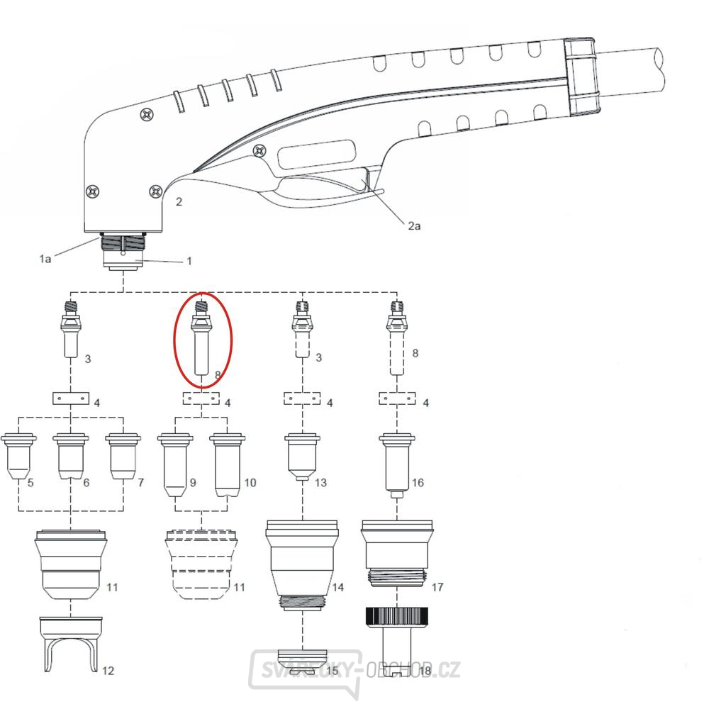 Elektroda dlouhá 60(bal.10)