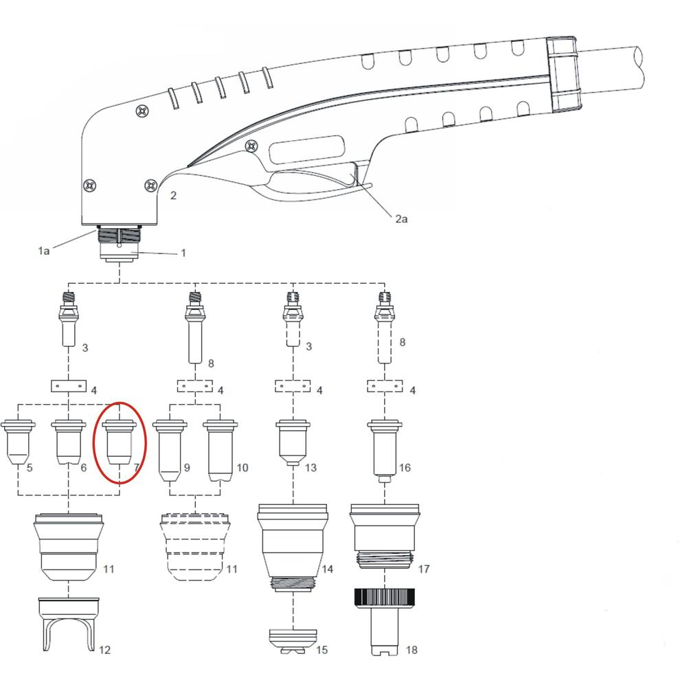 ALFA IN Dýza 1,0 40/50 A flat 60(bal.10) SCP2524-10