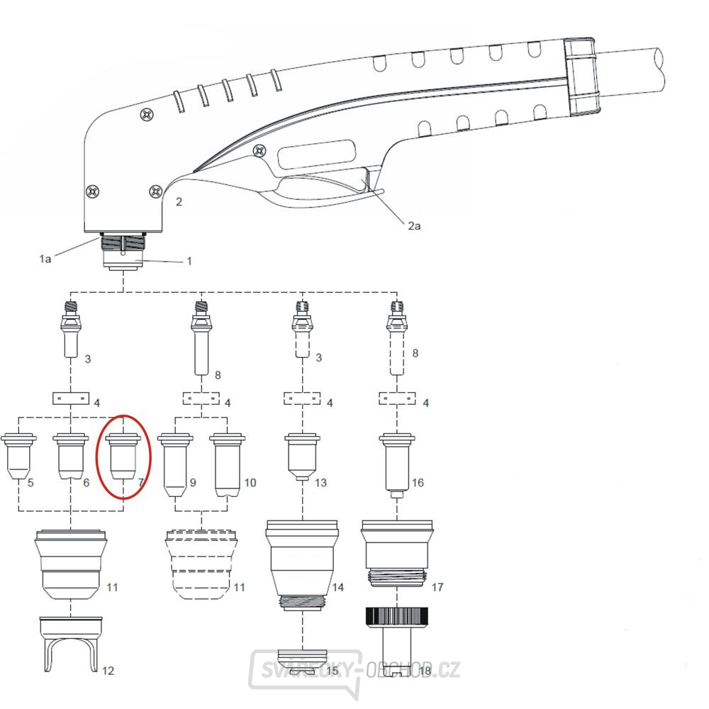Dýza 1,0 40/50 A flat 60(bal.10)