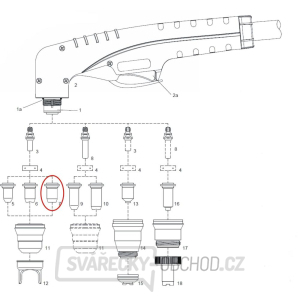 Dýza 1,0 standard pro PARKER 