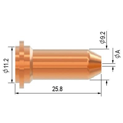 ALFA IN Dýza 0,8 dlouhá PARKER SCP2520-08Ev