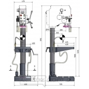 Sloupová vrtačka OPTIdrill B 30 BS Vario + dárek Náhled