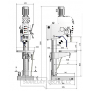 Sloupová vrtačka OPTIdrill B 40 GSM Náhled