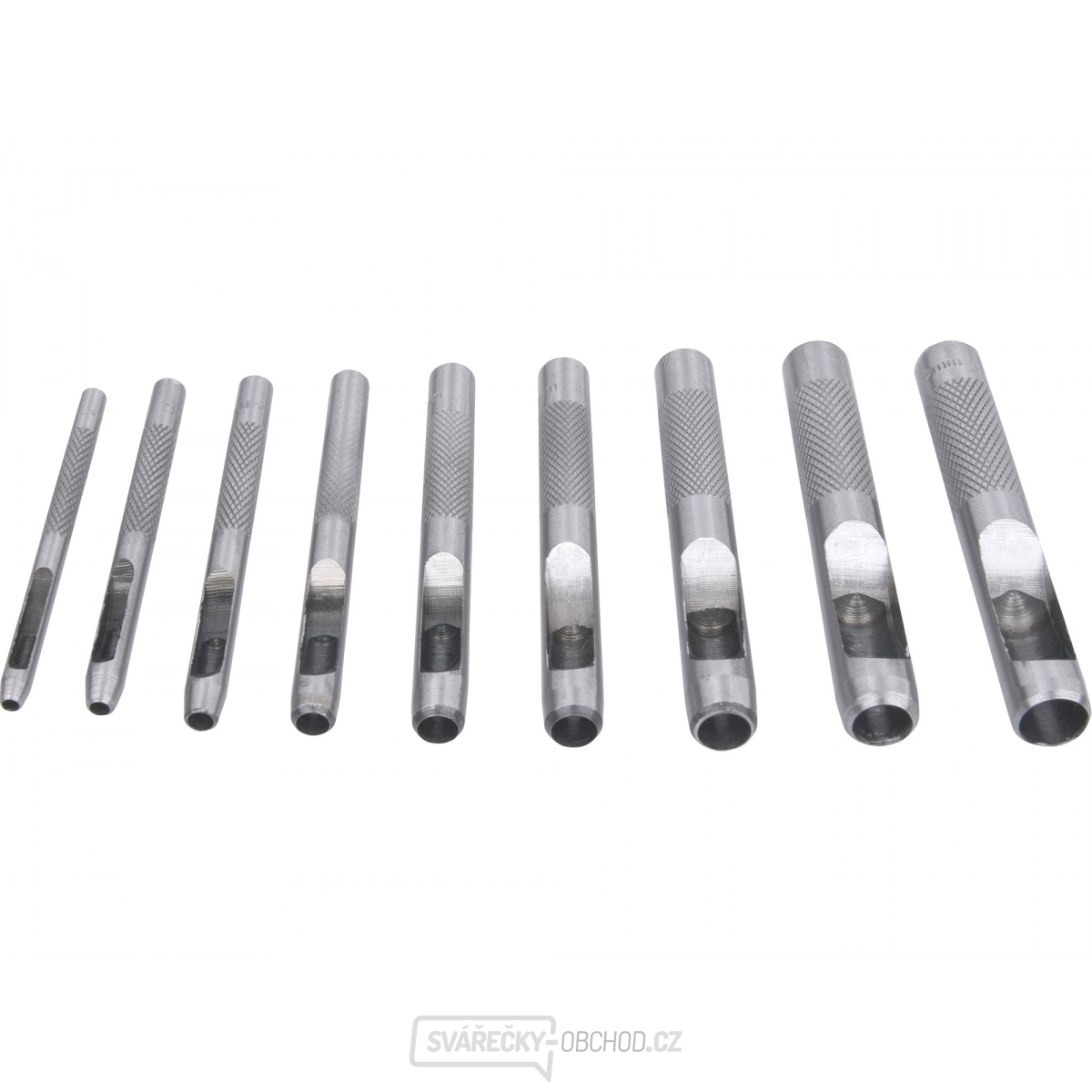 Děrovač kůže, sada 9ks,  EXTOL CRAFT