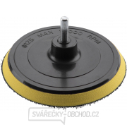 Nosič brusných výseků do vrtačky - suchý zip, O 125mm s pěnou,  EXTOL CRAFT Nosič brusných výseků do vrtačky - suchý zip, O 125mm s pěnou,  EXTOL CRAFT gallery main image