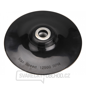 Nosič brusných fíbrových výseků - M14, 125mm, pevný Nosič brusných fíbrových výseků - M14, 125mm, pevný gallery main image