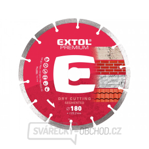 Kotouč diamantový řezný segmentový, 180x22,2mm, suché řezání Kotouč diamantový řezný segmentový, 180x22,2mm, suché řezání gallery main image
