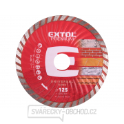 Kotouč diamantový řezný turbo, 125x22,2mm, suché i mokré řezání Kotouč diamantový řezný turbo, 125x22,2mm, suché i mokré řezání gallery main image