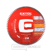 Kotouč diamantový řezný turbo, 230x22,2mm, suché i mokré řezání Kotouč diamantový řezný turbo, 230x22,2mm, suché i mokré řezání gallery main image
