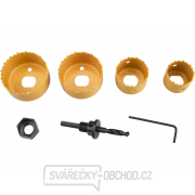 Vrtáky vykružovací korunkové, HSS/Bi-metal - 6ks Vrtáky vykružovací korunkové, HSS/Bi-metal - 6ks gallery main image