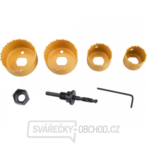 Vrtáky vykružovací korunkové, HSS/Bi-metal - 6ks Vrtáky vykružovací korunkové, HSS/Bi-metal - 6ks gallery main image