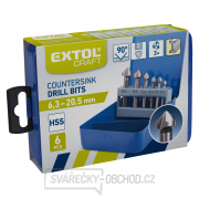 Záhlubníky kuželové 90°, - 6ks náhled