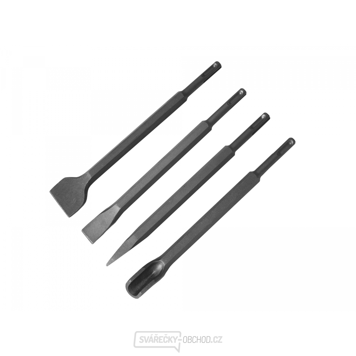 Sekáče SDS PLUS, sada 4ks, 250mm