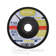 Kotouč lamelový šikmý korundový 125mm, zr. P120 gallery main image