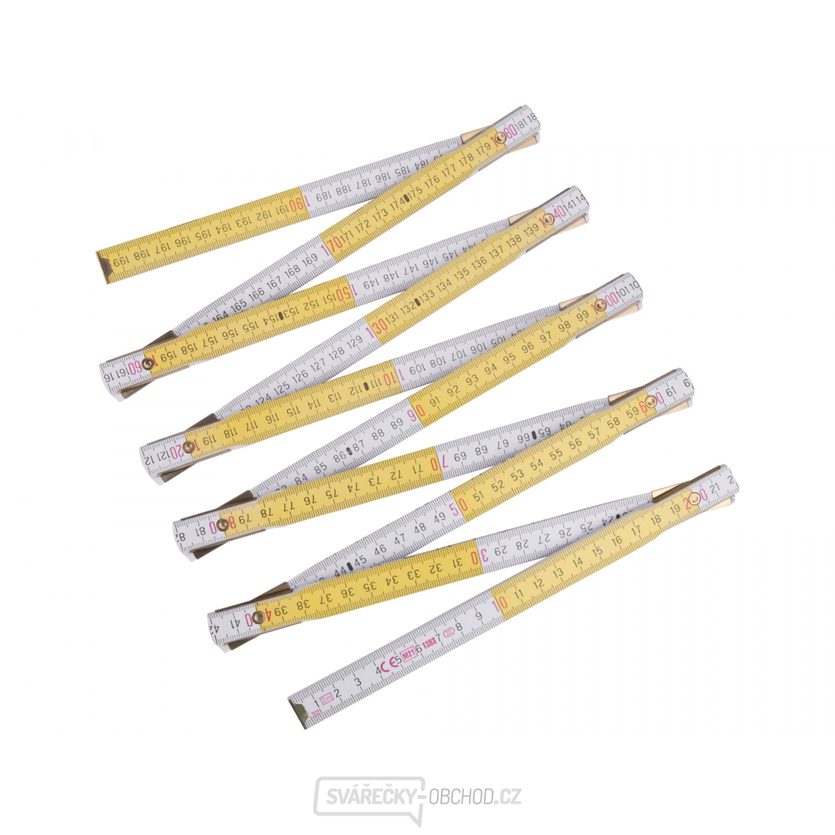 Metr skládací dřevěný METRIE, 2m