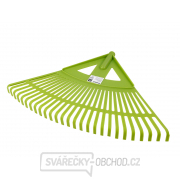 Hrábě zahradnické plastové bez násady, šířka 59 cm Hrábě zahradnické plastové bez násady, šířka 59 cm gallery main image