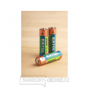 Baterie alkalické ULTRA +, 1,5V AAA (LR03) - 4 ks Náhled