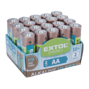 Baterie alkalické ULTRA +, 1,5V AA (LR6) - 20 ks Náhled