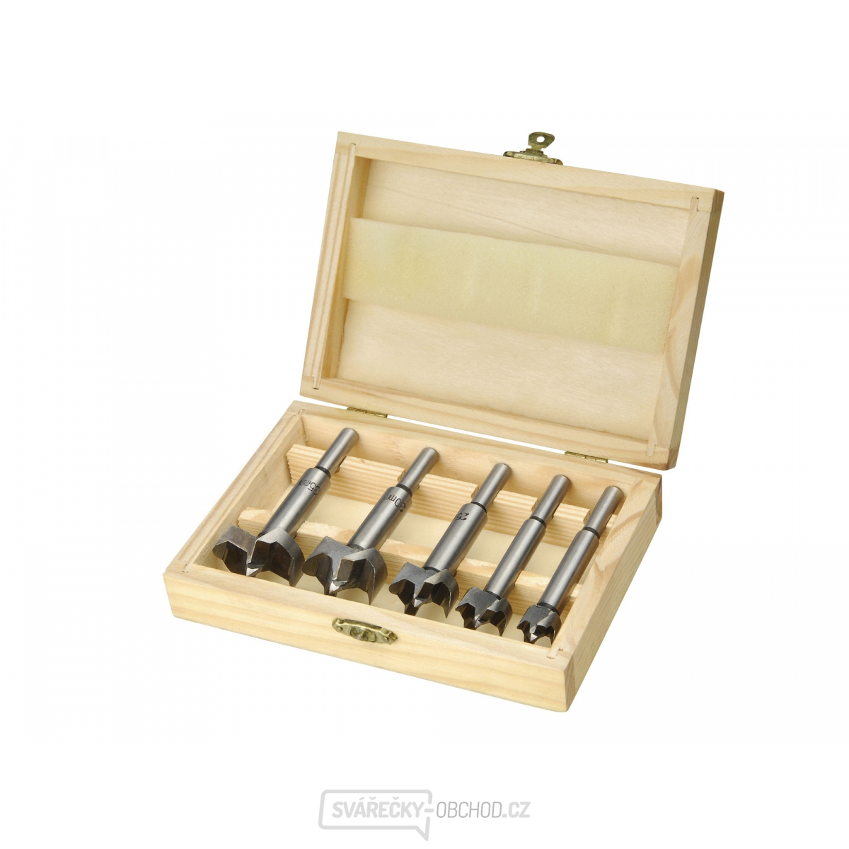 Frézy-sukovníky, do dřeva,∅ 15-20-25-30-35mm - 5ks Frézy-sukovníky, do dřeva,∅ 15-20-25-30-35mm - 5ks gallery main image