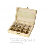 Frézy-sukovníky, do dřeva, ∅ 15-20-25-30-35mm, TiN - 5ks Frézy-sukovníky, do dřeva, ∅ 15-20-25-30-35mm, TiN - 5ks gallery main image