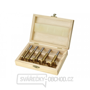 Frézy-sukovníky, do dřeva, ∅ 15-20-25-30-35mm, TiN - 5ks Frézy-sukovníky, do dřeva, ∅ 15-20-25-30-35mm, TiN - 5ks gallery main image