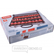 Frézy tvarové do dřeva s SK plátky, sada 35ks, SK Frézy tvarové do dřeva s SK plátky, sada 35ks, SK náhled