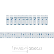 Frézy tvarové do dřeva s SK plátky, sada 35ks, SK Náhled