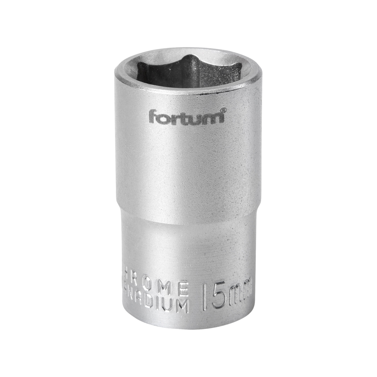 Fortum Hlavice nástrčná, 1/2", 15mm, L 38mm, 61CrV5 4700415