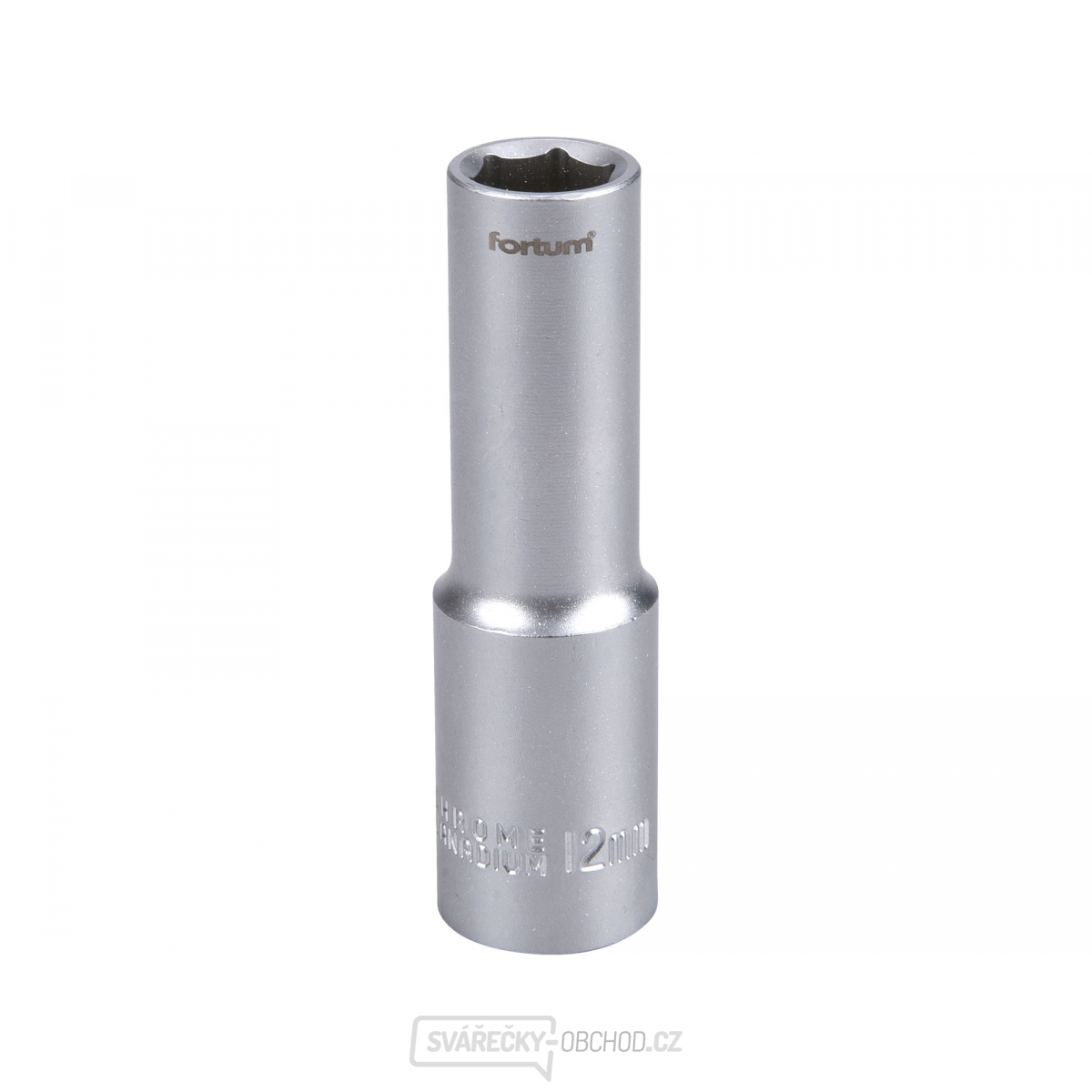 Hlavice nástrčná prodloužená, 1/2", 12mm, L 77mm, 61CrV5