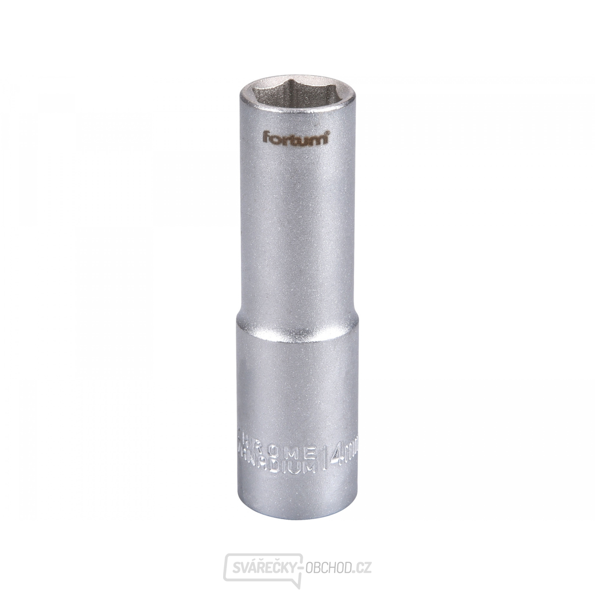 Hlavice nástrčná prodloužená, 1/2", 14mm, L 77mm, 61CrV5