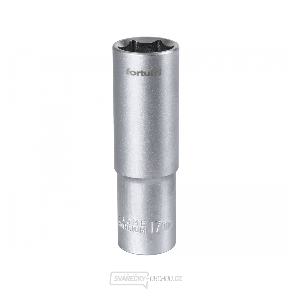 Hlavice nástrčná prodloužená, 1/2", 17mm, L 77mm, 61CrV5