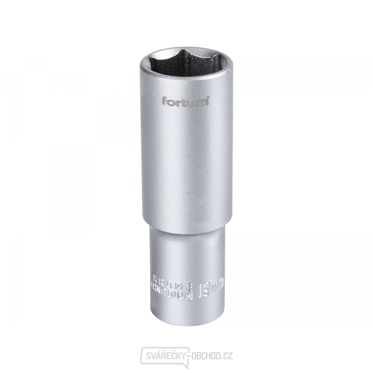 Hlavice nástrčná prodloužená, 1/2", 19mm, L 77mm, 61CrV5