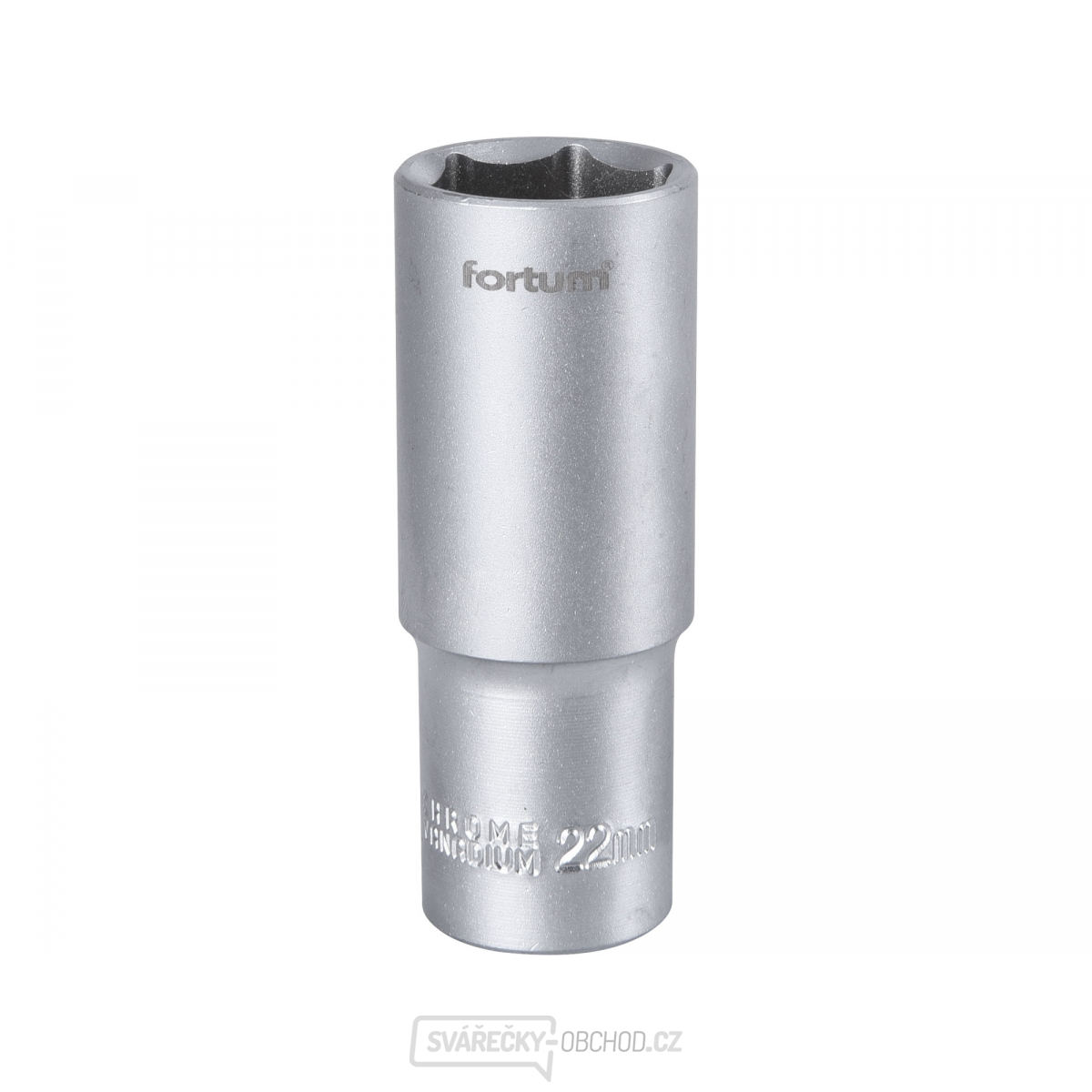 Hlavice nástrčná prodloužená, 1/2", 22mm, L 77mm, 61CrV5