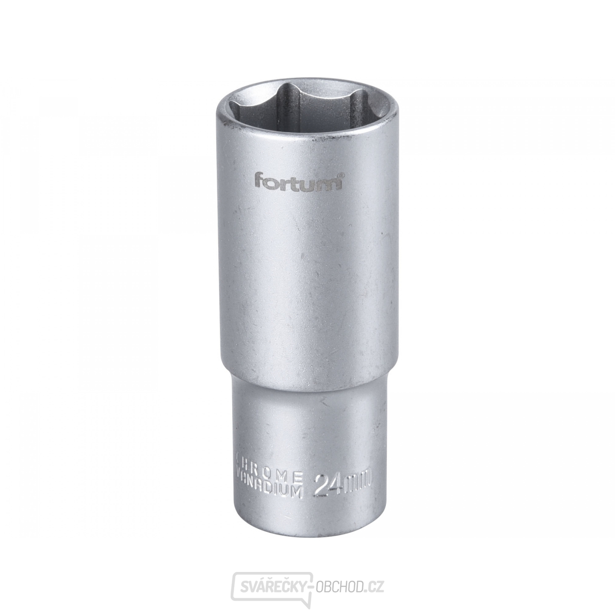 Hlavice nástrčná prodloužená, 1/2", 24mm, L 77mm, 61CrV5