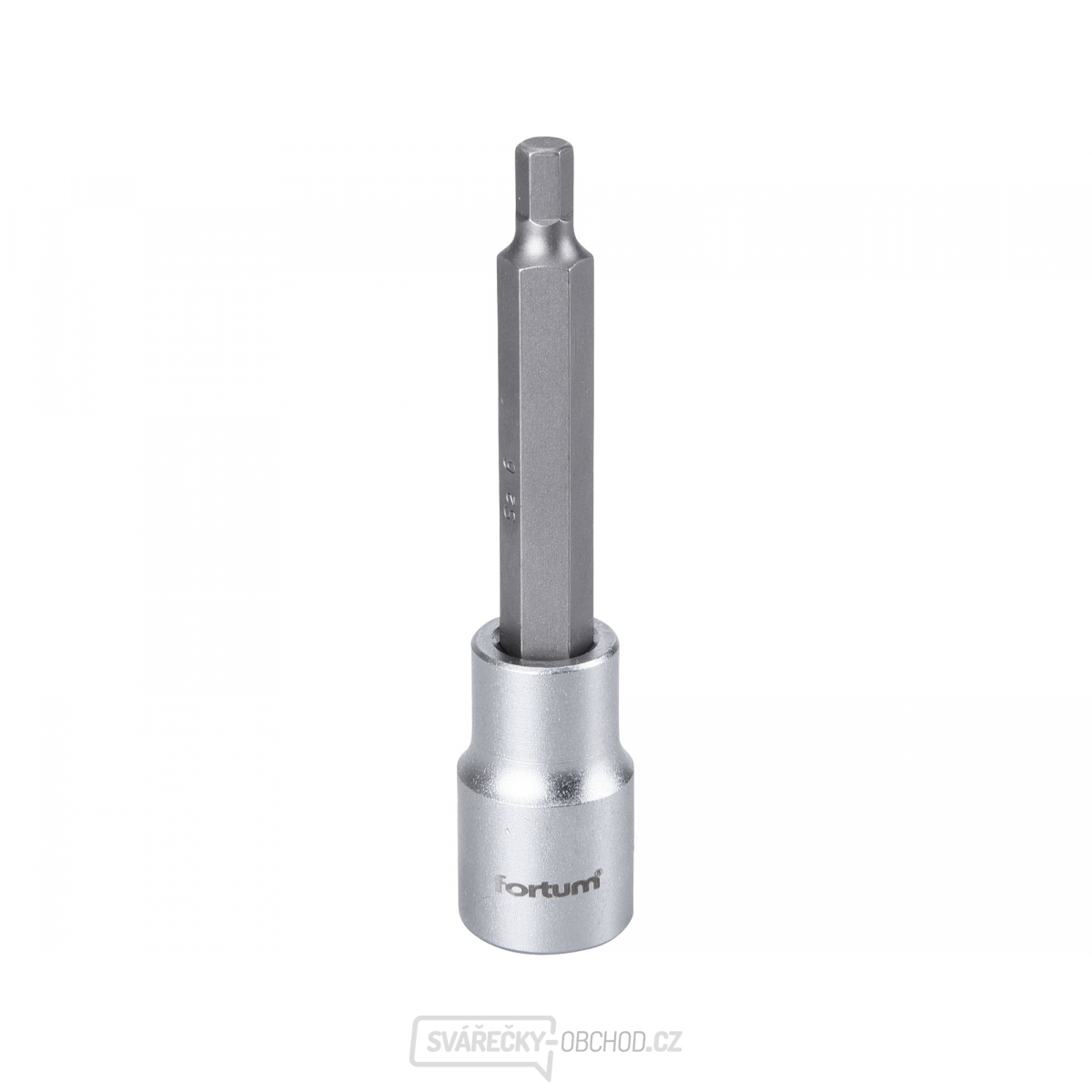 Hlavice zástrčná prodloužený imbus, 1/2", HX 6, L 100mm, CrV/S2
