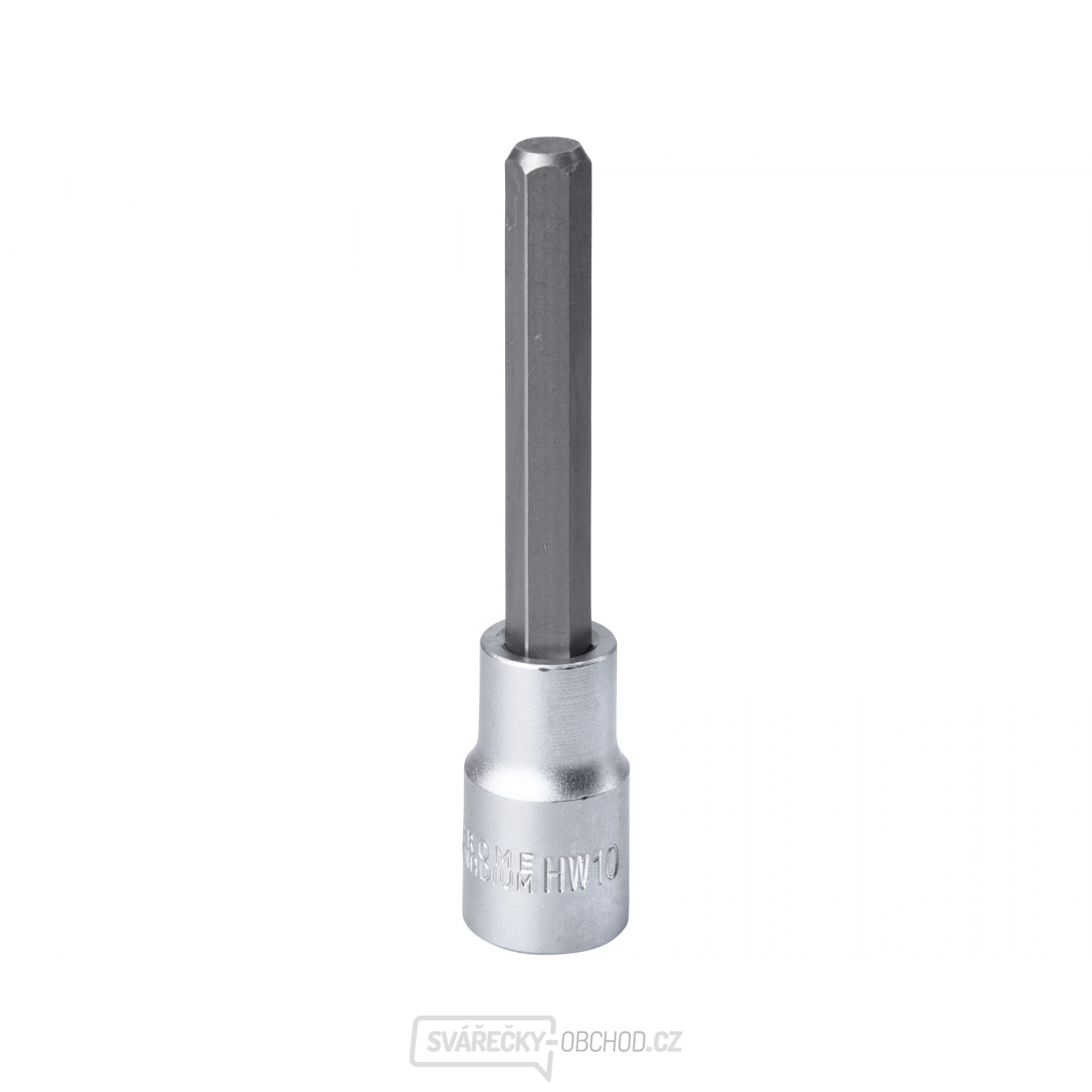 Hlavice zástrčná prodloužený imbus, 1/2", HX 10, L 100mm, CrV/S2