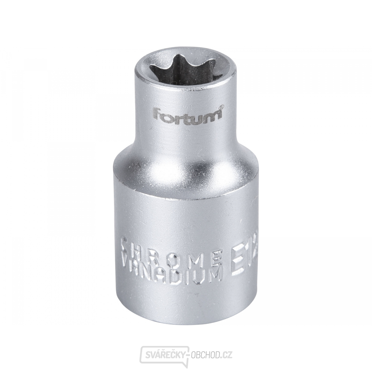 Hlavice nástrčná vnitřní TORX, 1/2", E 12, L 38mm, 61CrV5