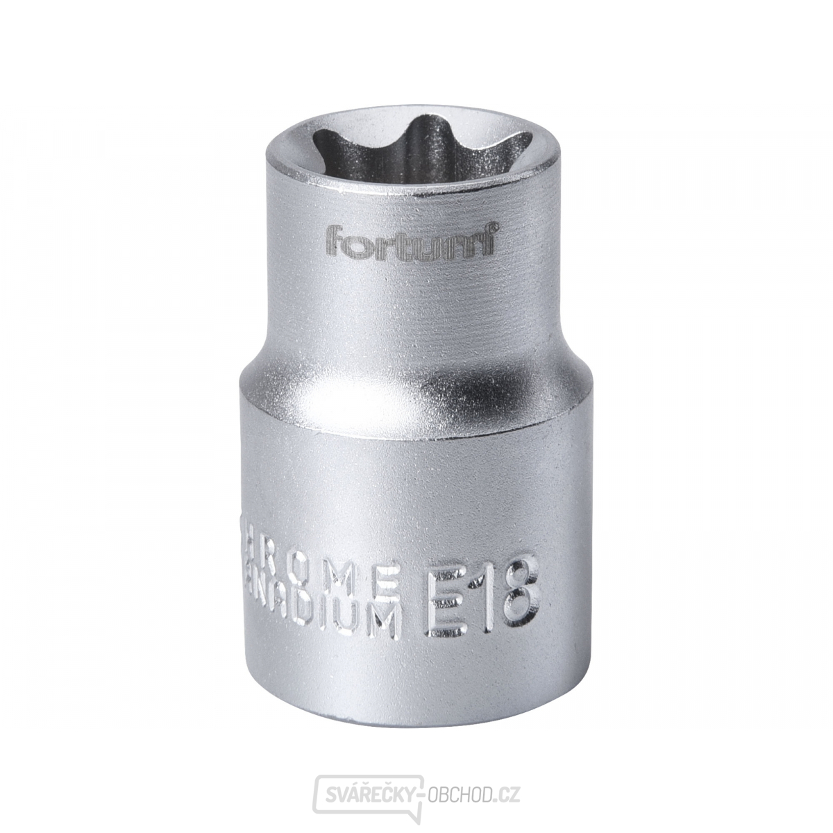 Hlavice nástrčná vnitřní TORX, 1/2", E 18, L 38mm, 61CrV5