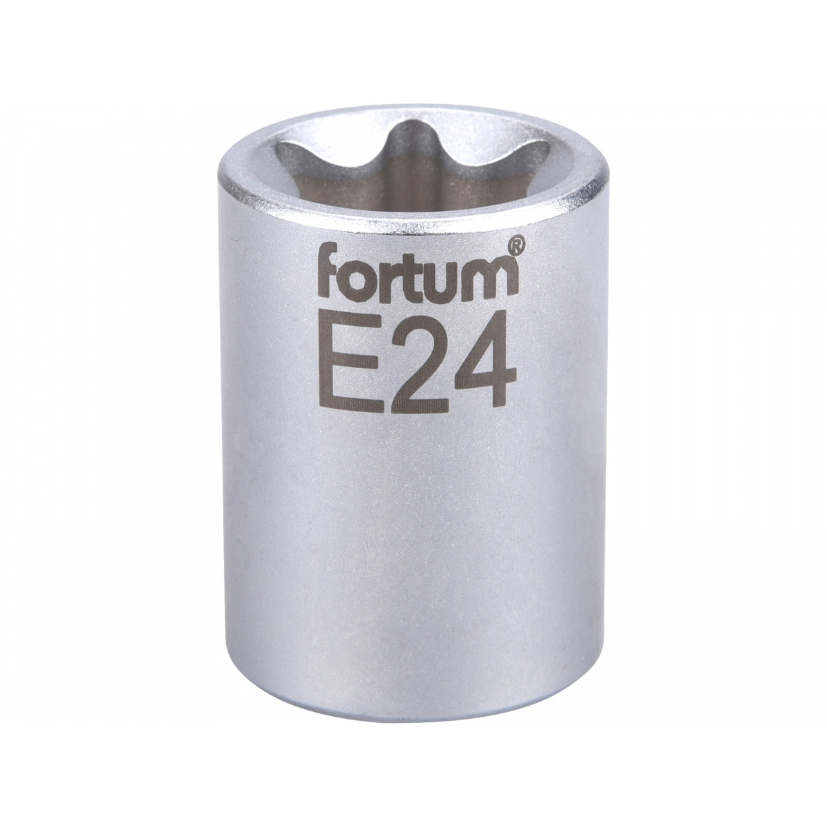 Fortum Hlavice nástrčná vnitřní TORX, 1/2", E 24, L 38mm, 61CrV5