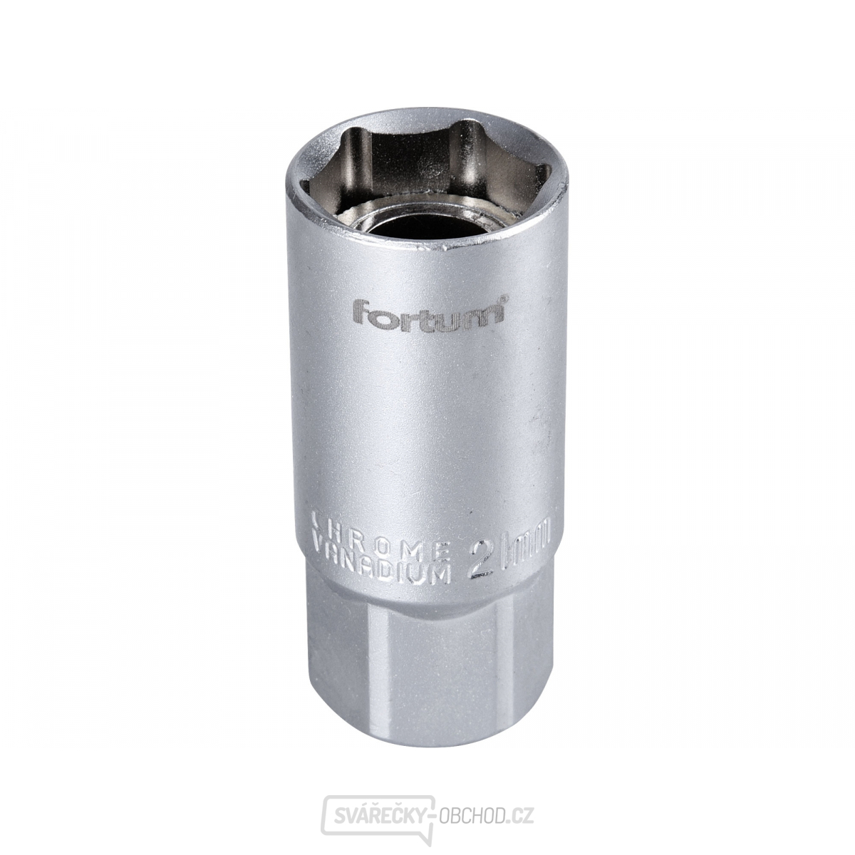 Hlavice nástrčná na zapalovací svíčky, 1/2", 21mm, L 65mm, magnet, 61CrV5