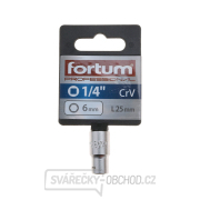 Hlavice nástrčná, 1/4