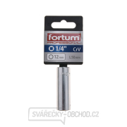 Hlavice nástrčná prodloužený, 1/4