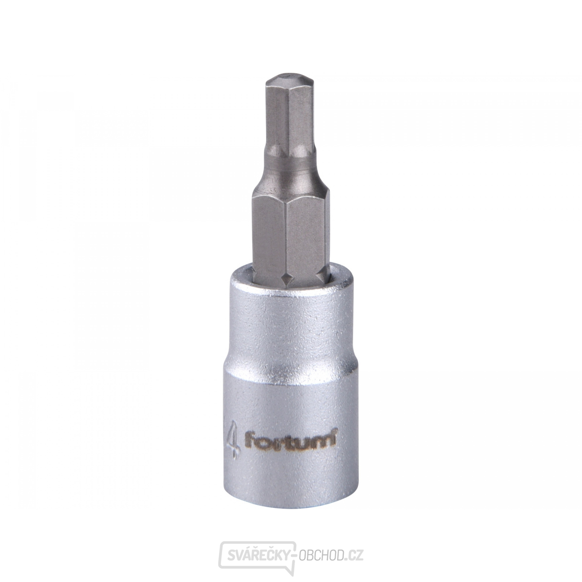 Hlavice zástrčná imbus, 1/4", HX 4, L 38mm, CrV/S2