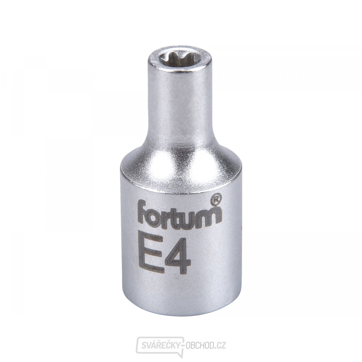 Hlavice nástrčná vnitřní TORX, 1/4", E 4, L 25mm, 61CrV5