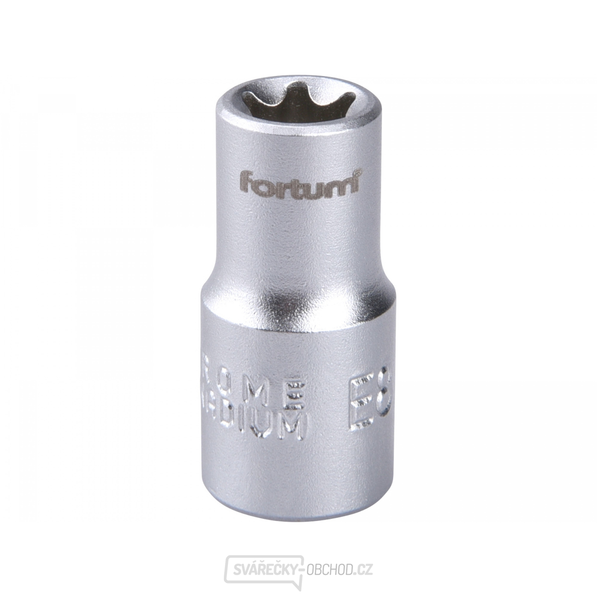 Hlavice nástrčná vnitřní TORX, 1/4", E 8, L 25mm, 61CrV5